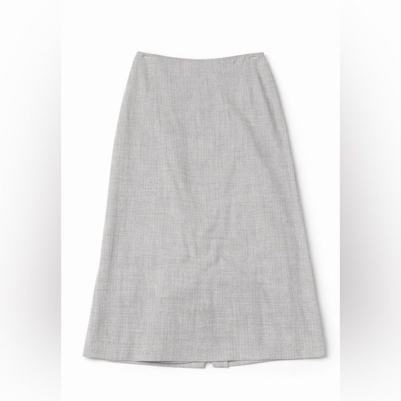 Talbots Dresses & Skirts - Talbots Light Gray A-Line Skirt